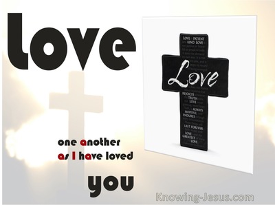 John 3:34  Love As I Have Loved (devotional)03:25 (white)